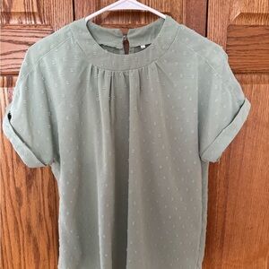 Elegant Sage Green Women's Top
